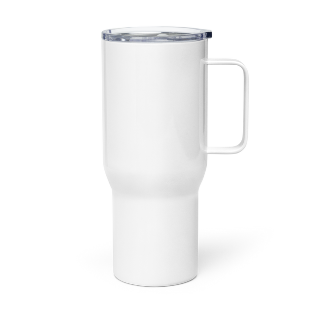 Nothing Gets In The Way Travel Mug With Handle – CafezinhoCoffee