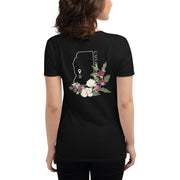 Women's Magnolia and Coffee Berry T-Shirt